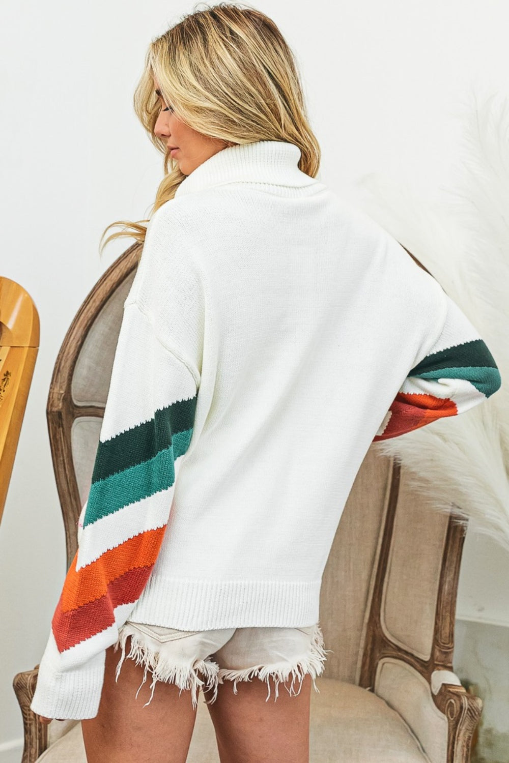 Color Me Chevron Sweater