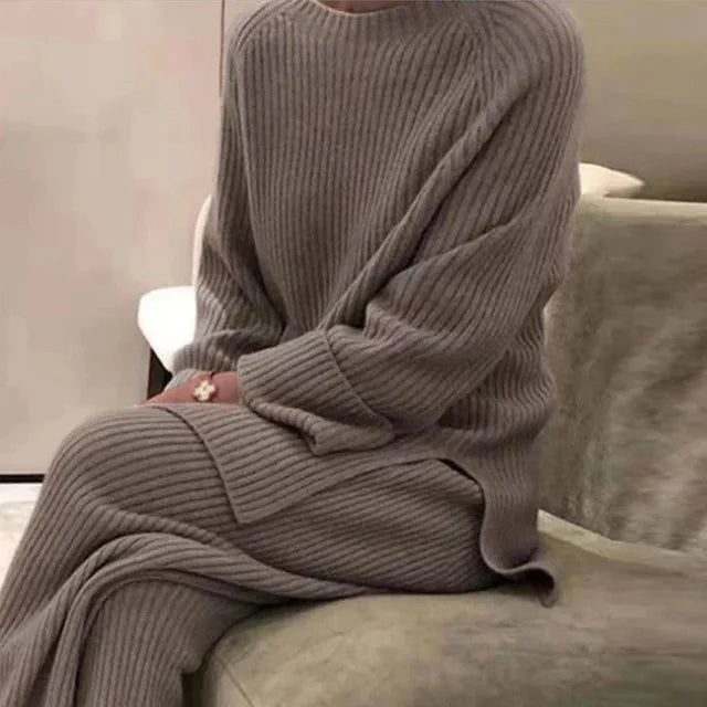 Knitted Sweater Suit